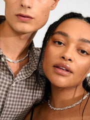 PILGRIM Instant Textured Chain Necklace