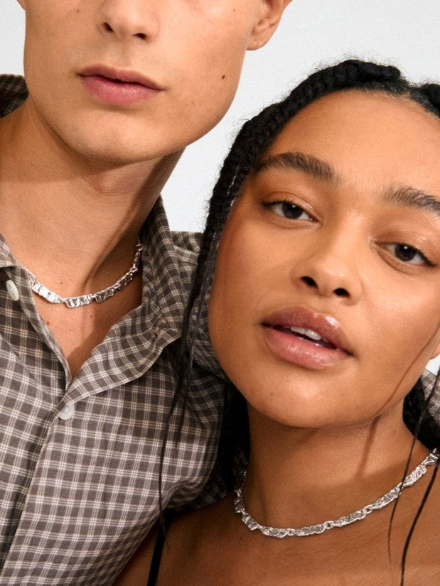 PILGRIM Instant Textured Chain Necklace