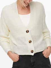 ONLY Carol Knit Button Front Cardigan