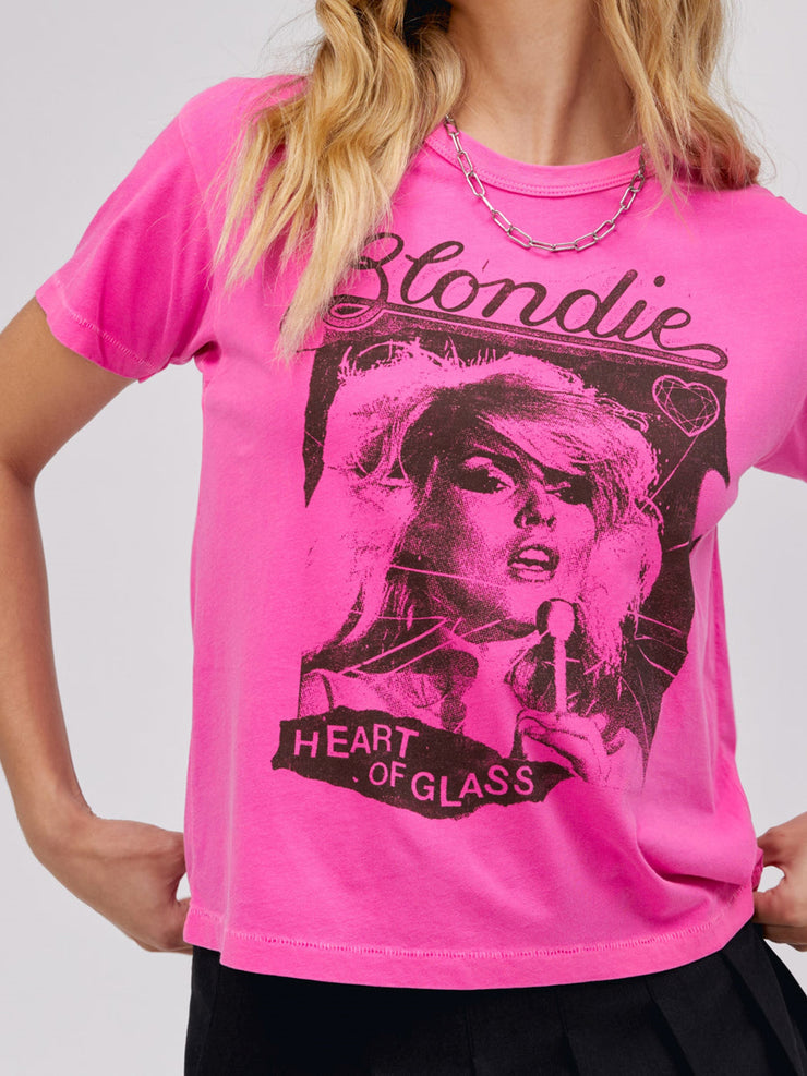 DAYDREAMER Blondie Heart of Glass Flyer Ringer Tee – 27 Boutique
