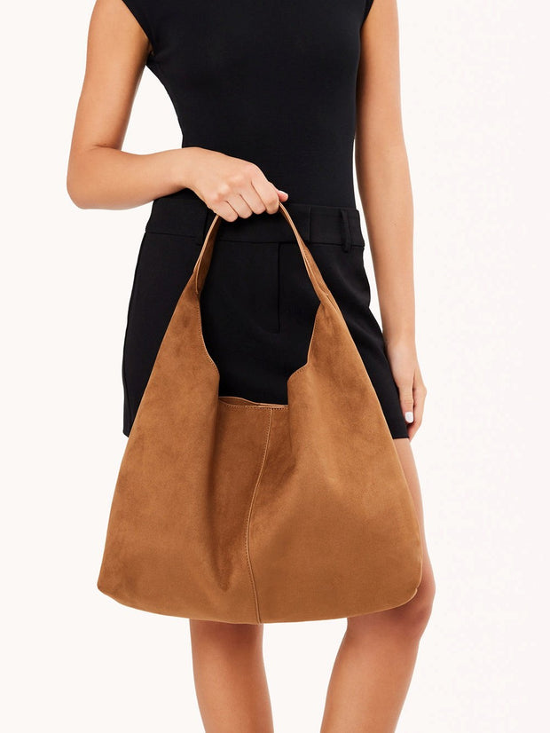BILLINI Remi Faux Suede Shoulder Bag