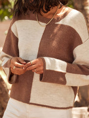 Z SUPPLY Rosi Blocked Sweater