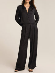 Z SUPPLY Lisse Wide Leg Satin Pant (top sold separately)