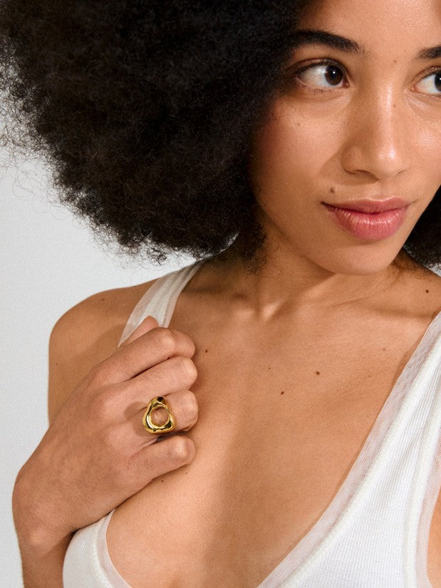 PILGRIM Free Organic Shaped Ring