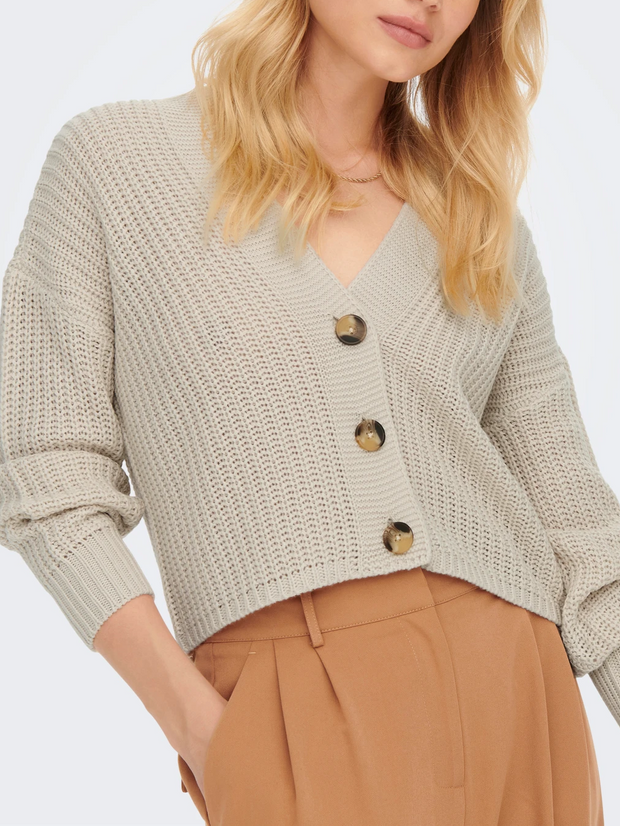 ONLY Carol Knit Button Front Cardigan