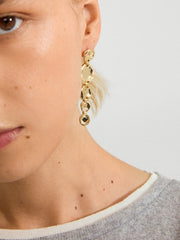 PILGRIM Sparkle Dangle Earrings