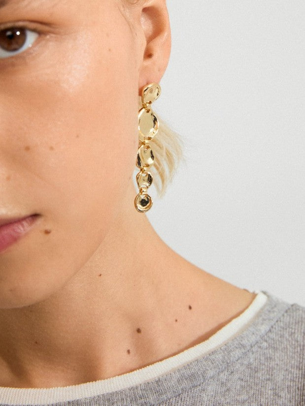 PILGRIM Sparkle Dangle Earrings