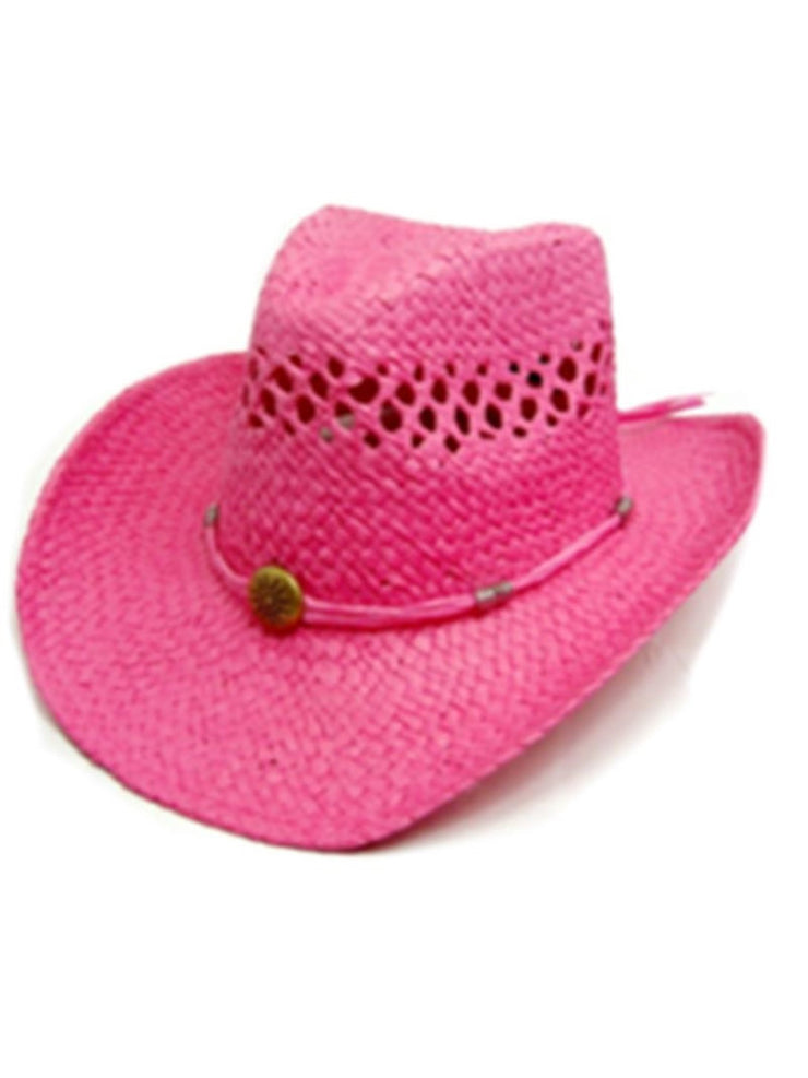 27 Kelly Straw Cowboy Hat
