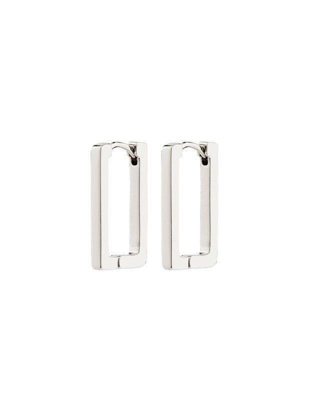 PILGRIM Feel Square Hoop Earrings