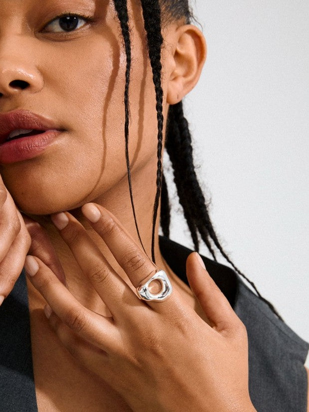 PILGRIM Free Organic Shaped Ring