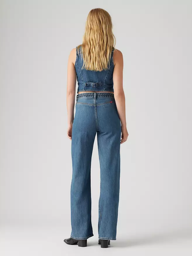 LEVI'S Ribcage Wide Leg Braided Jean