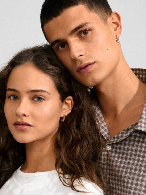 PILGRIM Free Hoop Earrings