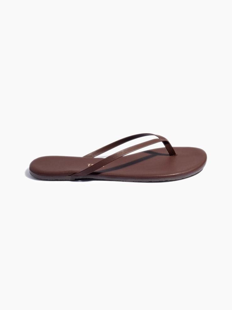 TKEES Lily Leather Flip Flop Sandal