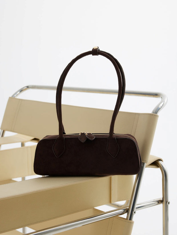 BILLINI Gia Faux Suede Shoulder Bag