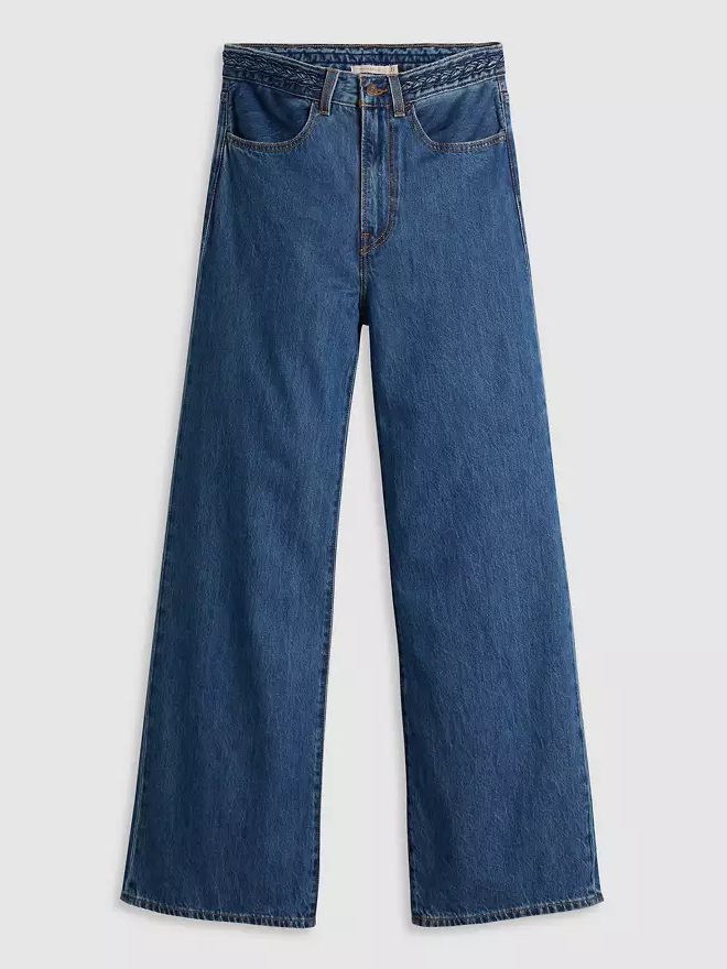 LEVI'S Ribcage Wide Leg Braided Jean