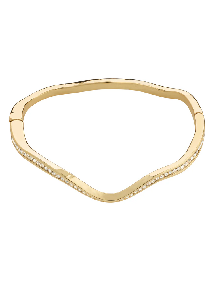 PILGRIM True Wavy Bangle Bracelet