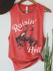 27 Raisin' Hell Graphic Tank