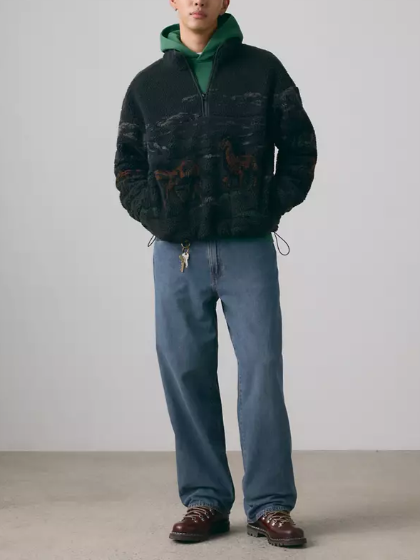 LEVI'S Idyllwild Sherpa Popover Jacket