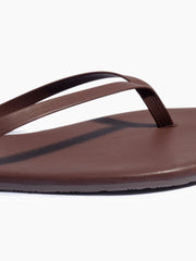 TKEES Lily Leather Flip Flop Sandal