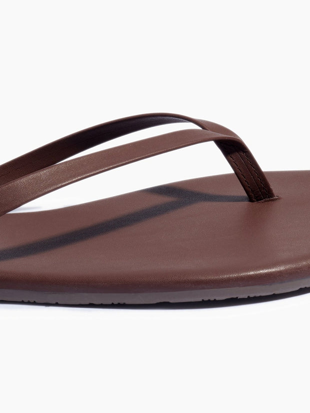 TKEES Lily Leather Flip Flop Sandal