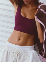 FREE PEOPLE Good Karma Square Neck Bra