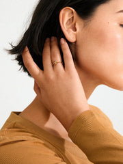 PILGRIM Lulu Moon Stack Ring