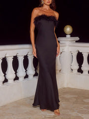 RUNAWAY THE LABEL Ariana Strapless Maxi Dress