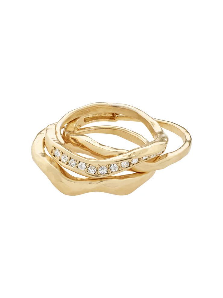 PILGRIM True 3-in-1 Ring Set