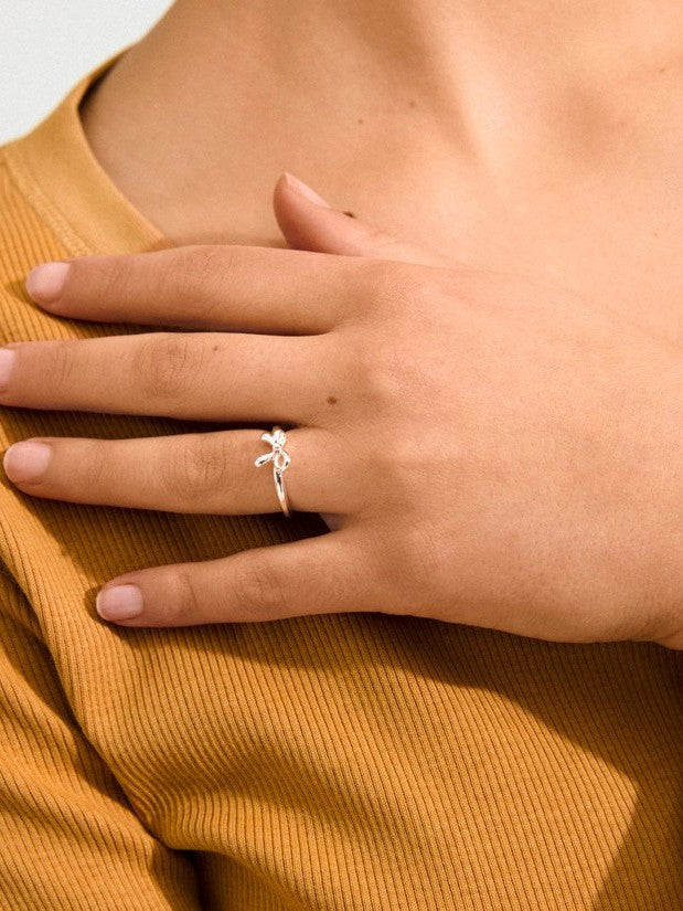 PILGRIM Lulu Bow Stack Ring
