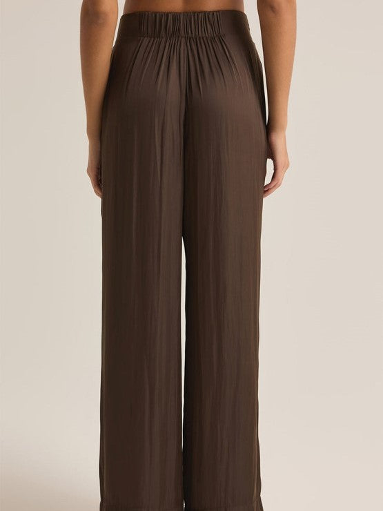 Z SUPPLY Lisse Wide Leg Satin Pant (top sold separately)