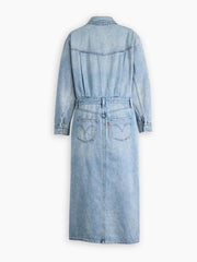 LEVI'S Western Denim Midi Dress