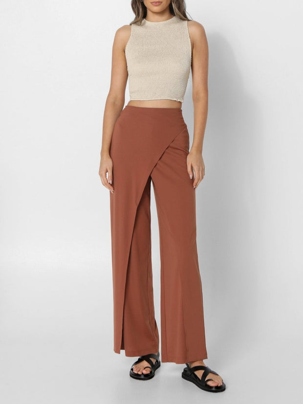 LOST IN LUNAR Leone Wrap Tie Pant