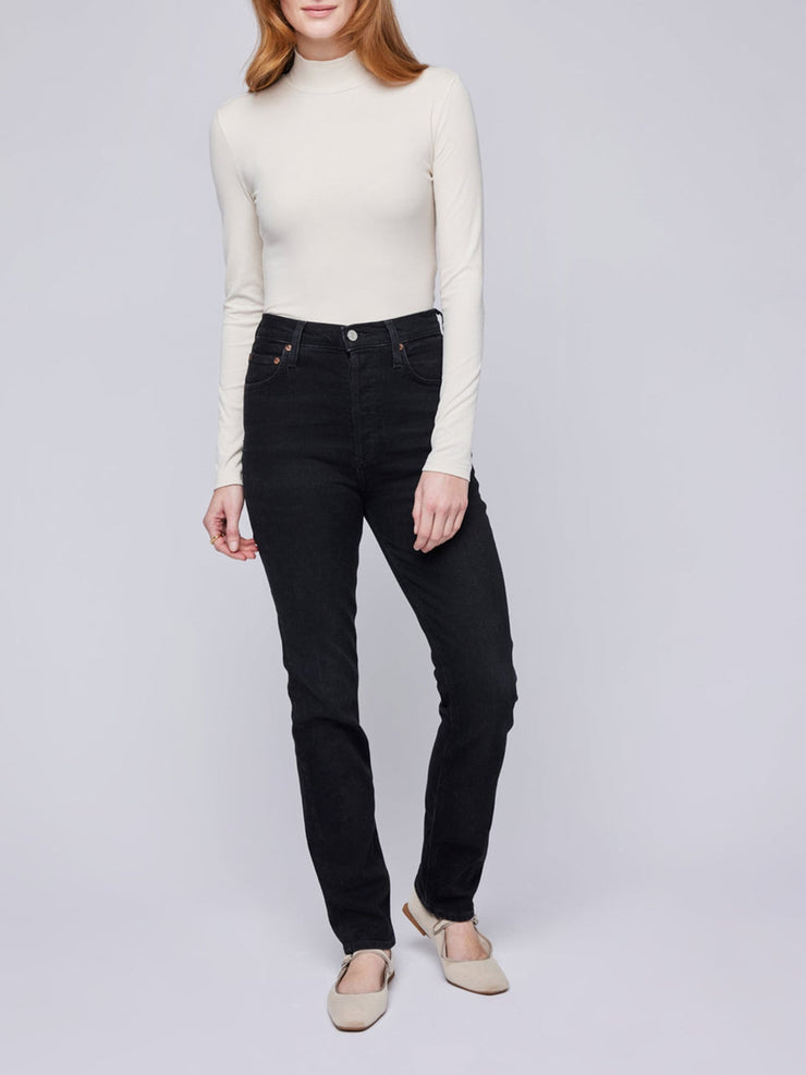 GENTLE FAWN Wren Long Sleeve Mockneck Top