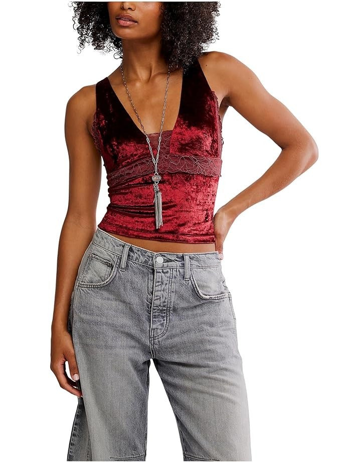 FREE PEOPLE Bed Of Roses Cami
