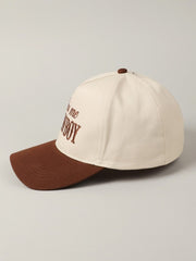 27 Kiss Me Cowboy Embroidered Trucker Hat
