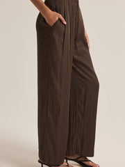 Z SUPPLY Lisse Wide Leg Satin Pant (top sold separately)