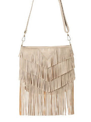27 Lambert Layered Fringe Crossbody Bag