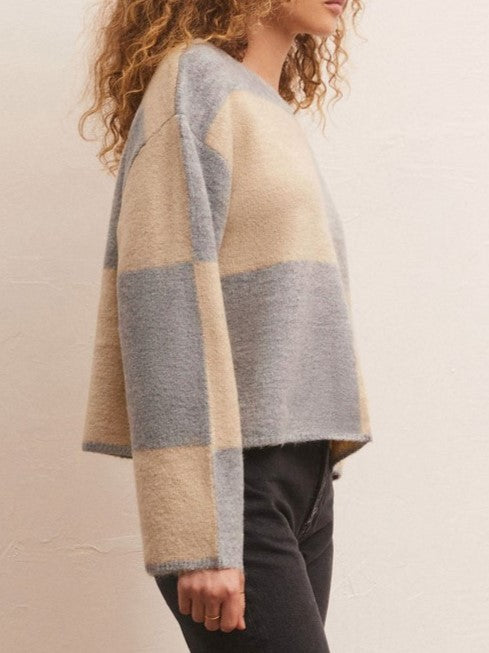 Z SUPPLY Rosi Blocked Sweater