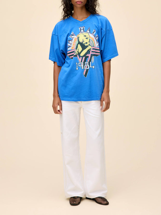 DAYDREAMER Van Halen 1984 Oversized Jersey Tee