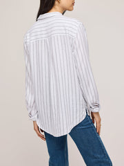 GENTLE FAWN Dominique Striped Button Down Shirt