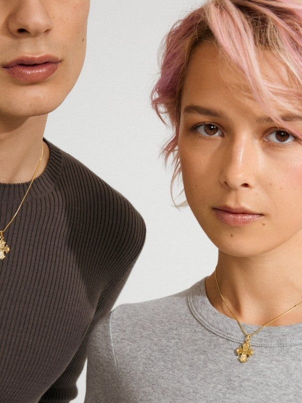 PILGRIM Dagmar Cross Pendant Necklace