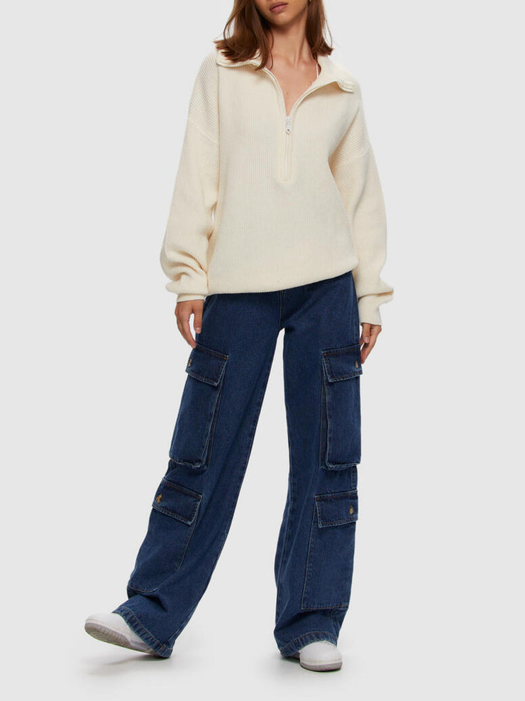 KUWALLA Knitted Half Zip