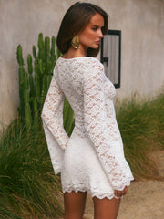 RUNAWAY THE LABEL Effie Long Sleeve Mini Dress