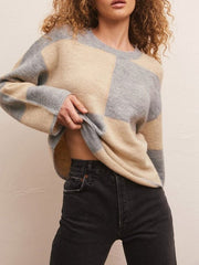 Z SUPPLY Rosi Blocked Sweater