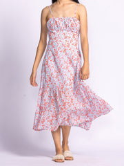 PINK MARTINI Erika Floral Midi Dress