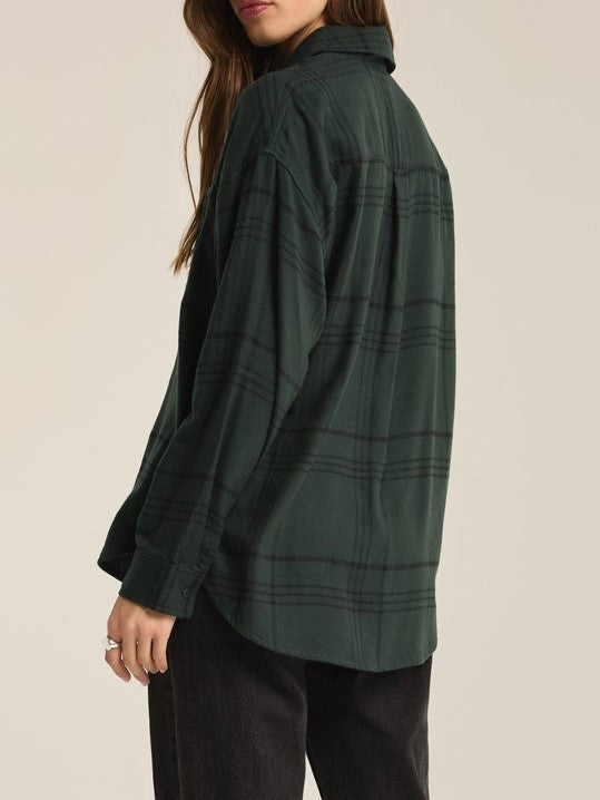 Z SUPPLY River Plaid Button Up Top