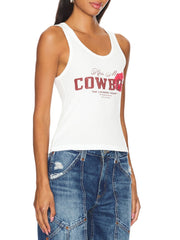 THE LAUNDRY ROOM Kiss Me Cowboy Rib Tank Top