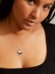 PILGRIM Heart Pendant Necklace