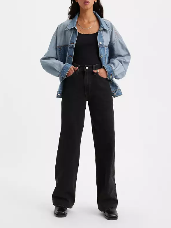 LEVI'S Ribcage Full Length Wide Leg Jean - Rosie Posie