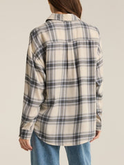 Z SUPPLY River Plaid Button Up Top